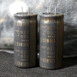 Japan ELNA SILMIC II 220uF/100V Gold Scrub Audio Electrolytic Capacitor