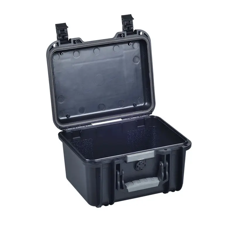 hardware tool packing suitcase instrument and meter equipment big black box Plastic case