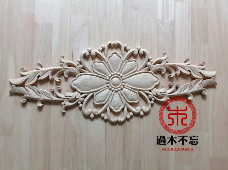 Do not forget to log in Dongyang wood wood flower flower applique European cross vertical window decal fireplace door flower bed