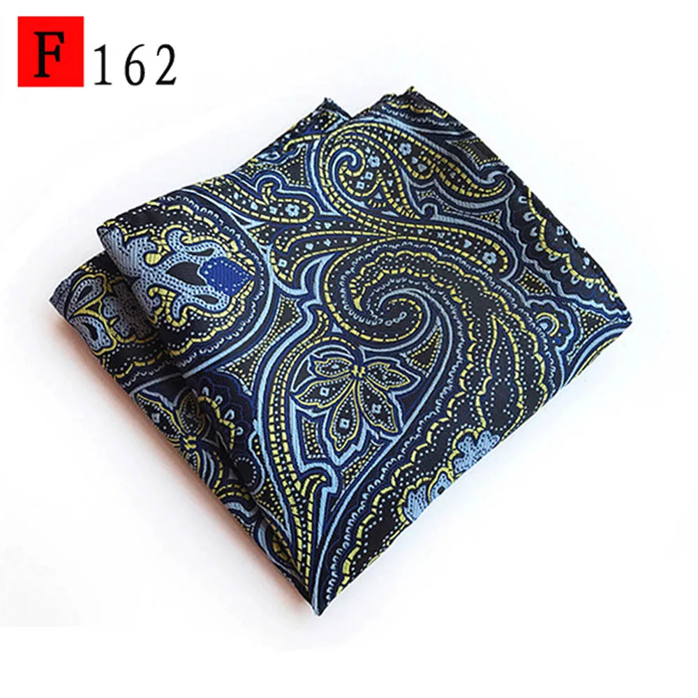 Áo Form Rộng Họa Tiết Paisley Hoa Khăn Tay Tiệc Cưới Kinh Doanh Bỏ Túi Vuông BWTHZ0317