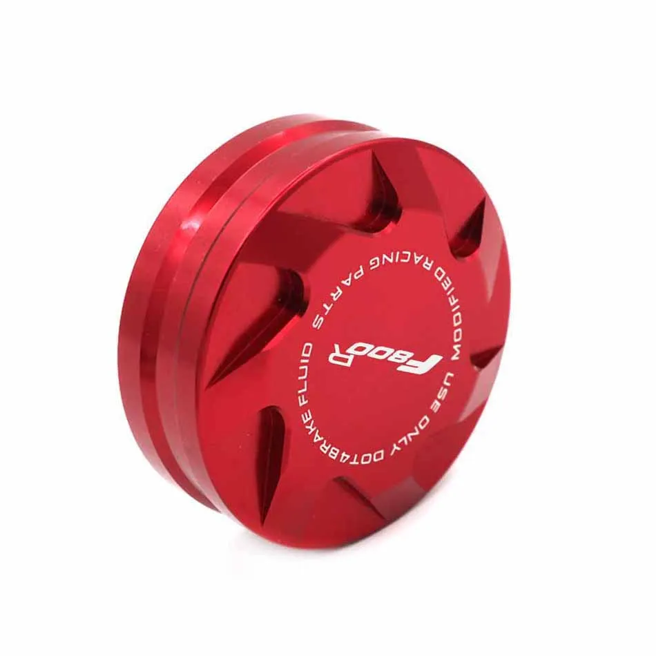 Front Brake Fluid Reservoir Cover Cap For BMW F800R F800 R 2009-2018 2017 Aluminum Motorcycle Accessories With Logo Red