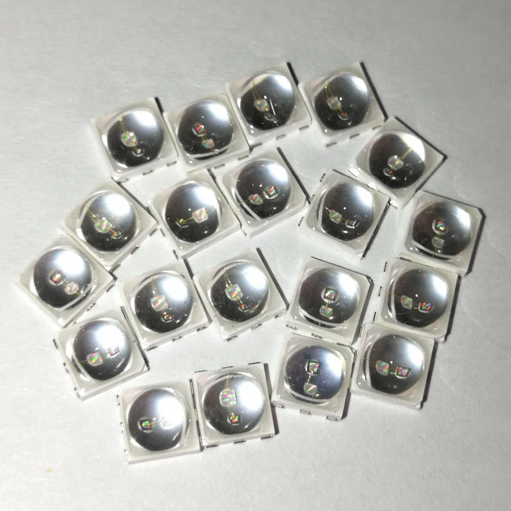 Epistar 1W 50pcs a LOT UV LED Nail Lamp Bead SMD 5050 5051 5054 LED Lamp 365+405NM LED Diodes For All Nail SUN Machine Repairing