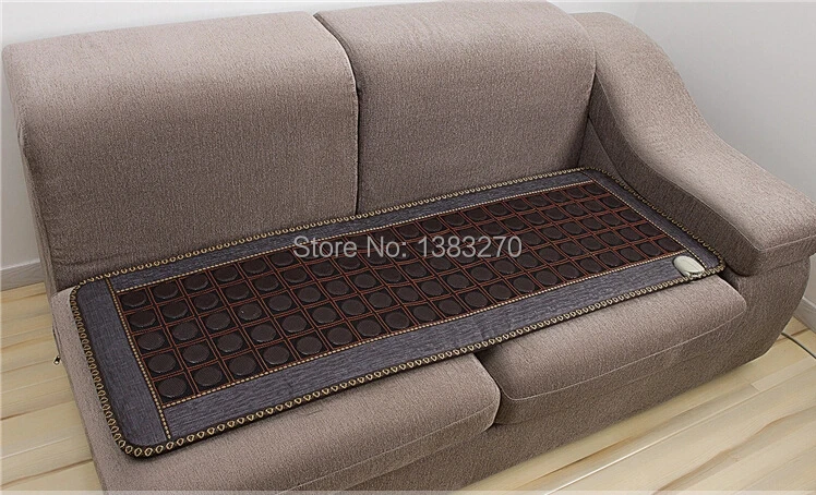 hottest Natural Jade Heated Cushion Germanium Tourmaline Mats Physical Therapy Mat Heated 70 Celsius Health Care 50*150CM