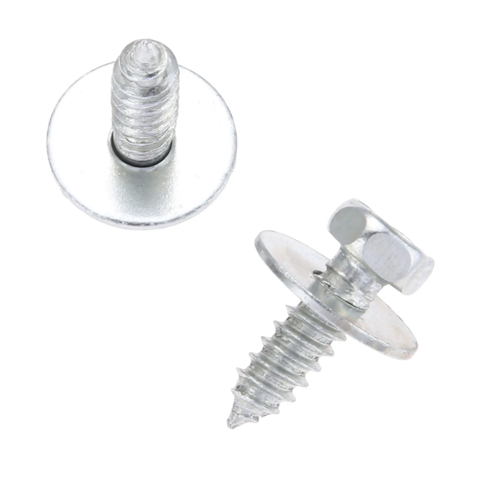 Yetaha 20Pcs Car Body Tapping Screw Rivet Interior Trim Panel Hex Bolts Universal Car Fender Fastener Rivets