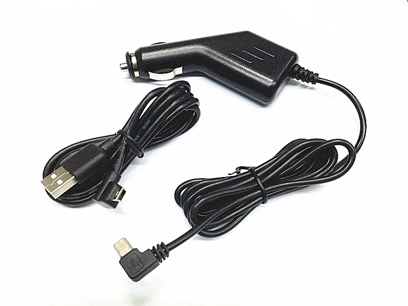 شاحن سيارة مزود بمحول وسلك USB لـ Garmin Nuvi 50 LM/T 55 LM/T 65 LM/T GPS