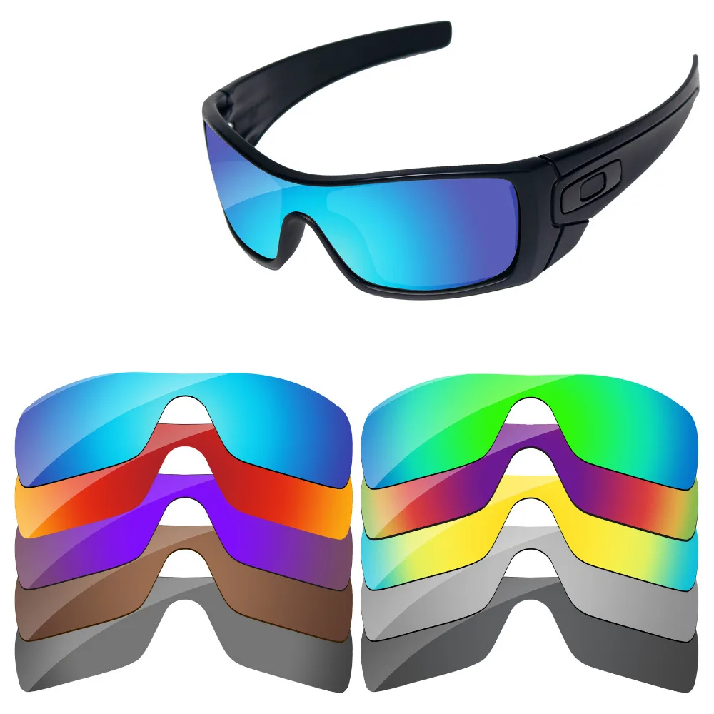 

Bsymbo Replacement Lenses for-Oakley Batwolf Sunglasses Polarized - Multiple Options