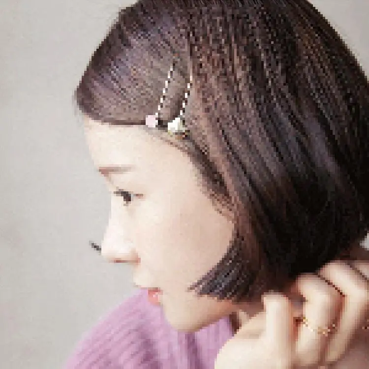 2020 Korean Version Of The Ladies Hair Ornaments Shell Hairpin Crystal Shell Fashion Accessories 2pcs / Sets Of Wholesale