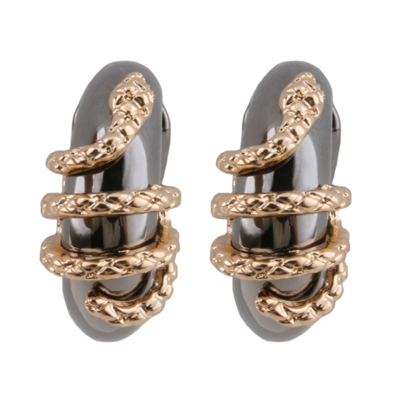 NeeFu WoFu Drop Snake Earring for Woman Copper Ear Ring Large Brinco Accessories Oorbellen Earrings wholesale jewelry gift