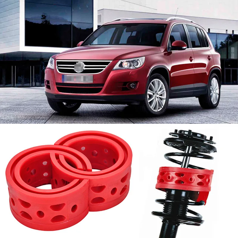 

2pcs Size B Front Shock Suspension Cushion Buffer Spring Bumper For Volkswagen Tiguan