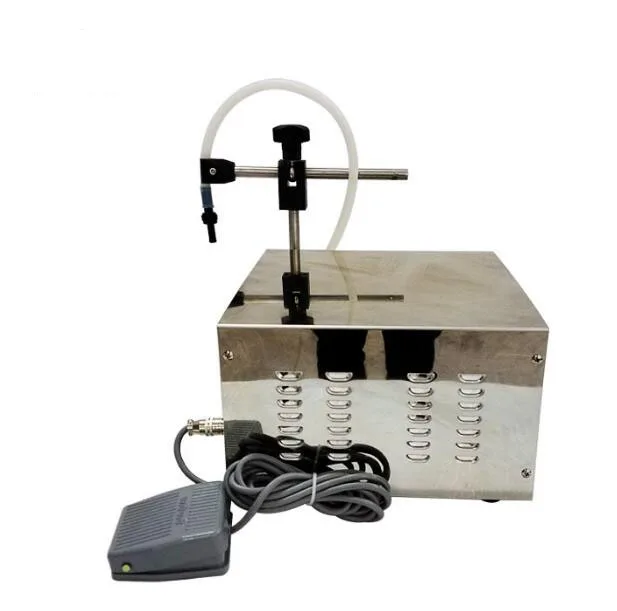 3.5L/min Microcomputer Control Water Liquid Filling Machine 110V/220V Automatic Liquid Filler LT-130