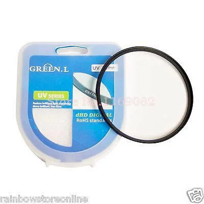 10PCS Green.L 37 40.5 43 46 49 52 55 58mm Ultra-Violet Haze UV Filter Lens Protector For DSLR Camera