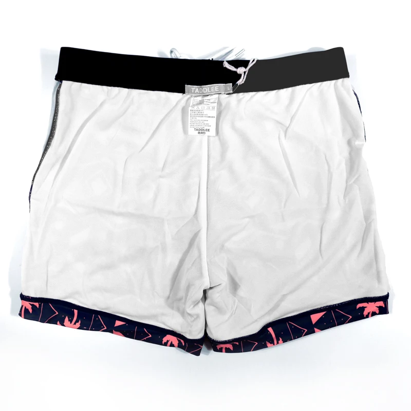 Taddlee degli uomini di Marca di Costumi Da Bagno Costumi Da Bagno Swim Boxer Tronchi Più Il Grande Formato XXL Consiglio Beach shorts di Base di Nuoto Surf shorts nuovo