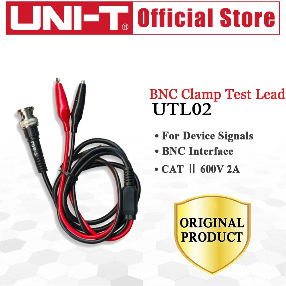 UNI-T L02 BNC alligator clip test leads multimeter part accessories link of conversion measurement for device signals