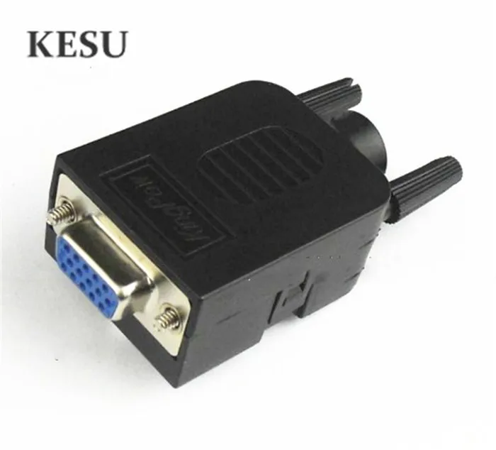 High Quality DB15 D-SUB VGA 15Pin 15-Pin Male and female  Connector Terminal Breakout Board 3 Row screw/nut type