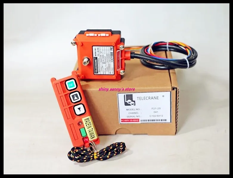 F21-2S Industrial Remote Controller Electric Hoist Remote Control Winding Engine Sand-blast Equipment Brand New