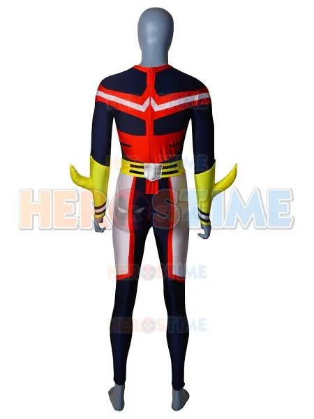 All Might My ForeAnime Cosplay Costume pour adulte, IQUE dex Smile Hero, Zentai Drum Suit, btMade