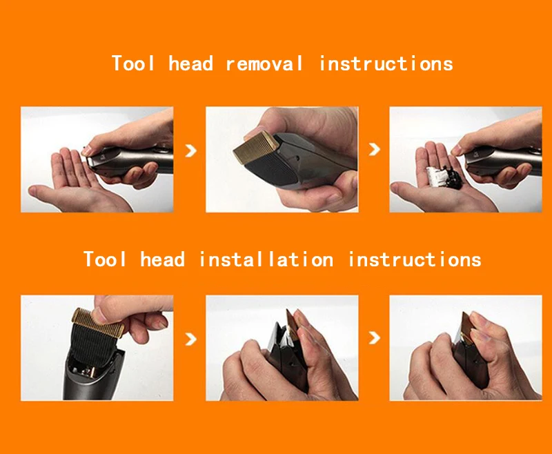 Электрическая машинка для стрижки волос, профессиональный перезаряжаемый триммер с керамическими лезвиями, мужские инструменты