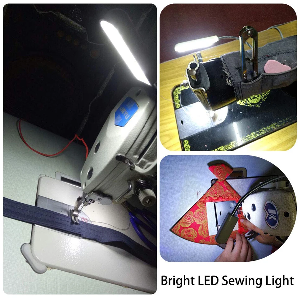 Industrial Lighting Sewing Machine LED Lights Multifunctional Flexible Work Lamp Magnetic Sewing light for Drill Press Lathe