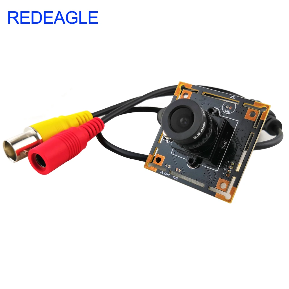 REDEAGLE 700TVL renkli CMOS Analog kamera modülü CCTV güvenlik kamera ile 3.6MM HD Lens