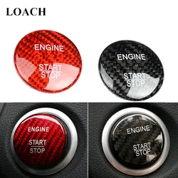 Carbon Fiber Engine Start Stop Key Protector Cover for Mercedes Benz A B C E S GLC GLA CLA ML GL GLE Class AMG w204 w117 w238