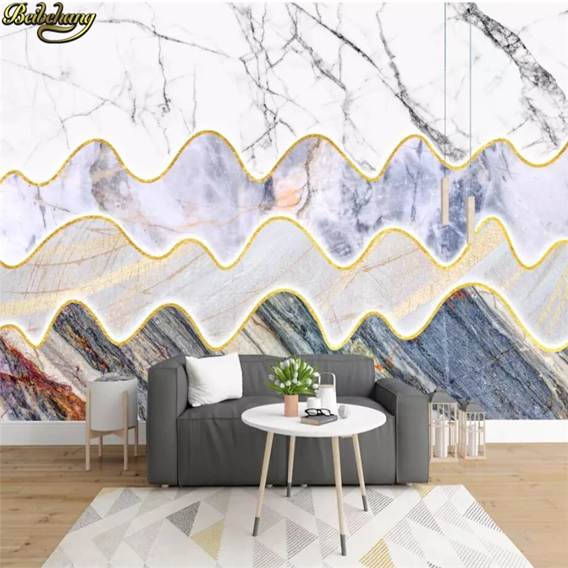 

beibehang Custom wallpaper mural abstract artistic concept marble pattern landscape mural TV background wall papers home decor