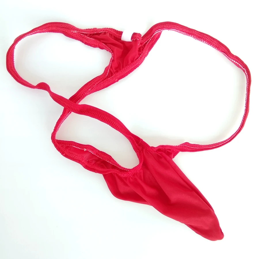 Male bag thong transparent ultra-thin nylon rack jj sets circleof elastic