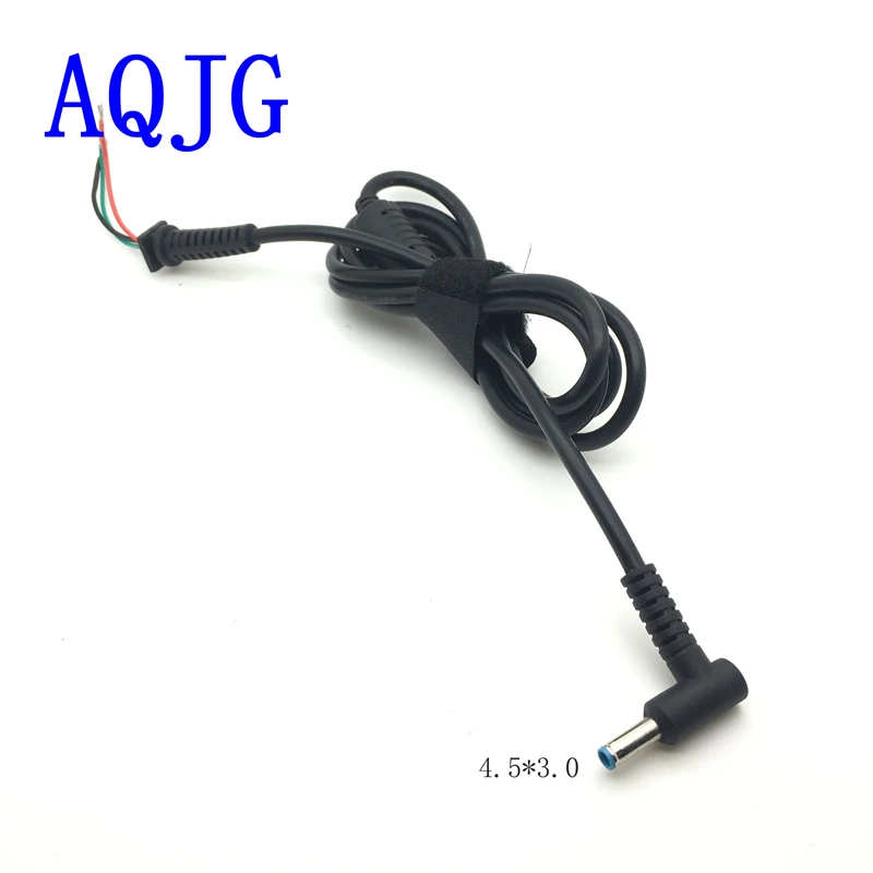 1.2M 4.5*3.0 mm Bule Plug AC Adapter DC cord for hp Pavilion 14 15 Netbook connector cable free shipping AQJG