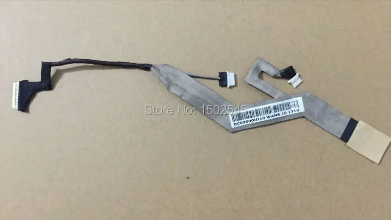 Miễn phí vận chuyển chính hãng mới ban đầu máy tính xách tay LCD cable đối với HP EliteBook 2540 P DC02000UI10