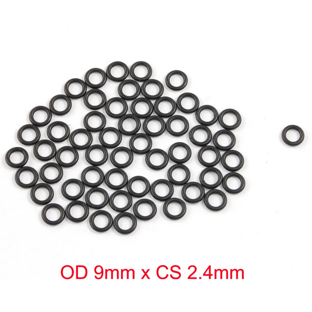 

OD 9mm x CS 2.4mm NBR rubber sealing o ring oring seal oil resistant