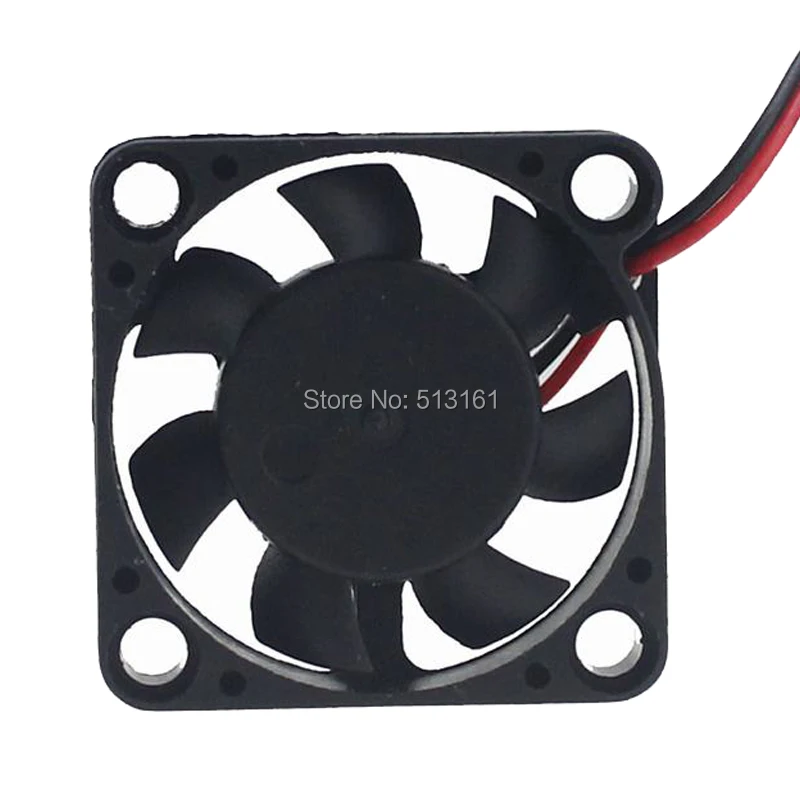 2PCS Gdstime 3007 2Pin 3cm 30*30x7mm 30mm 12V DC Motor Mini Brushless Cooler Cooling Fan