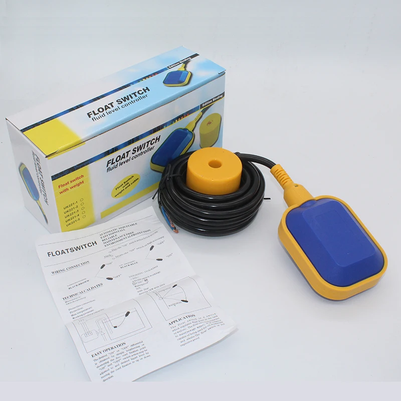 Bồn nước Float chuyển đổi, chuyển đổi mực nước, tháp nước chuyển lên và xuống chuyển đổi với một 4 m cáp