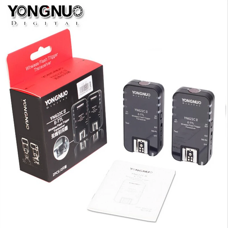 Yongnuo YN622C  yn 622C Wireless E-TTL Flash Trigger For Canon 6D 7D 700D 650D Compatible With YN622C 560-TX RF-603 RF-605