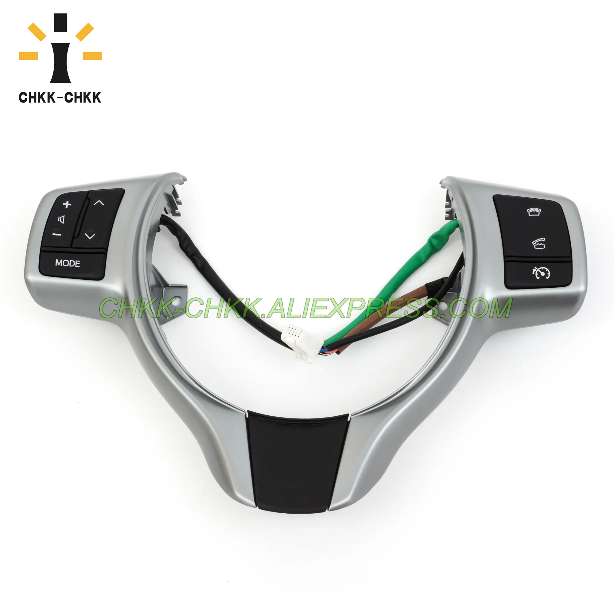 CHKK-CHKK Steering Wheel Switch Audio Radio Control 84250-0D020 for Toyota Verso-S 2012-2014 Yaris 2012-2018 Car-styling