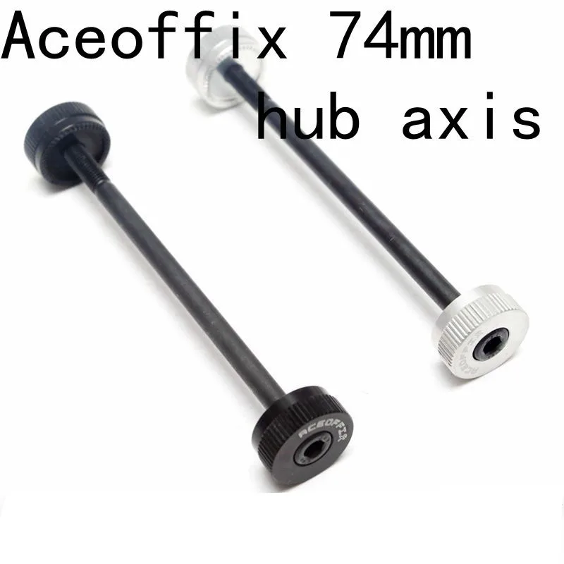 Aceoffix 74mm 100mm Hub Axis for Brompton Folding Bike Quick Release High Strength