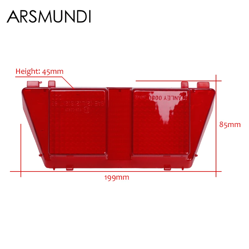 Rear Tail Light Shell Brake Taillight Cover For HONDA VFR400 NC30 RVF400 NC35 RVF VFR 400 Motorcycle Accessories