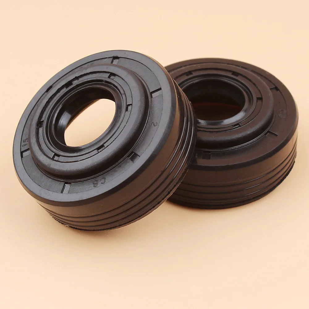 2 Pcs/lot Engkol Minyak Seal Set untuk Jonsered 2141 2145 2150 503932302 Gergaji Suku Cadang