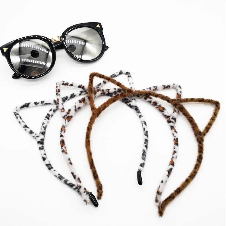 1PCS New fashion Style Girls Cloth Cat Ear Headband Hairband Princess Hair Accessories Headwear Sexy Cute Hair Band
