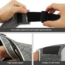 Running Waist Pouch Belt for Men Women with Hidden Pocket #4