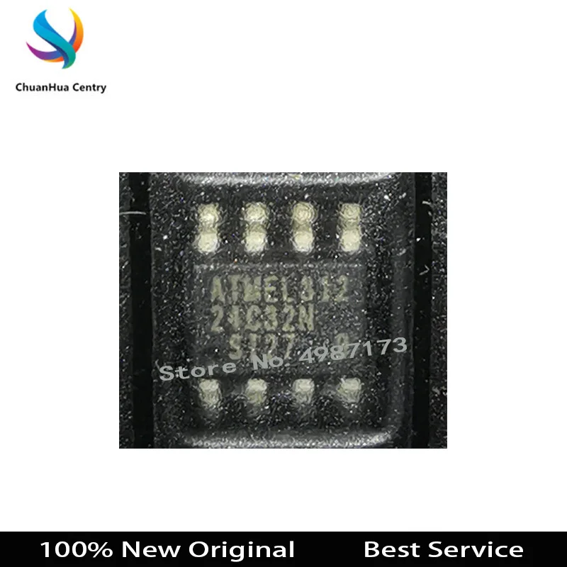 1 Pcs 100% New AT24C32N-10SI-2.7 AT24C32N AT24C32 SOP8 Original In Stock