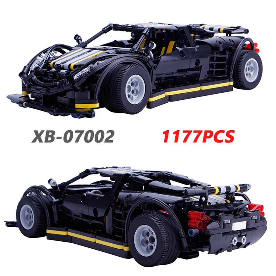 XINGBAO NEW Creative Car Series 03022/03008/07003 The Noble Racing Future Car set Building Blocks MOC Bricks giocattoli educativi