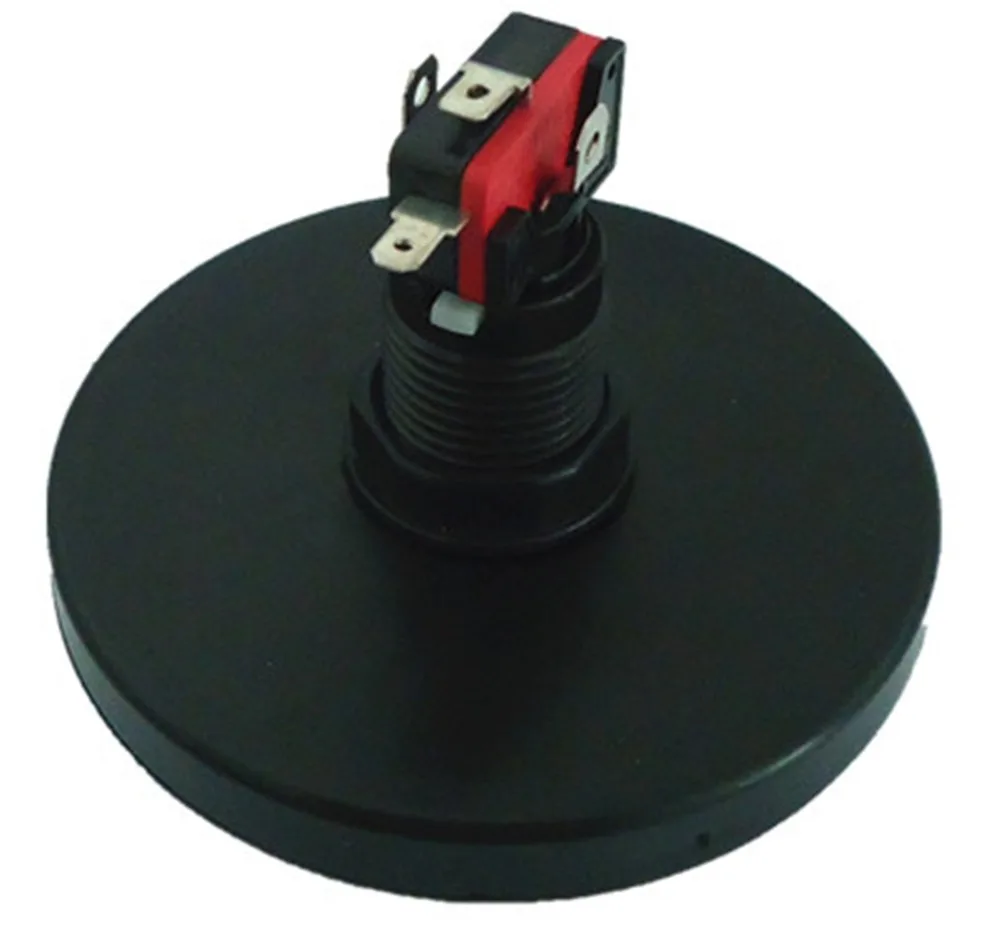 2 шт 100 мм светящиеся кнопки круглые с подсветкой кнопочные с микропереключателем для аркадной игровой машины, 5 видов цветов на выбор