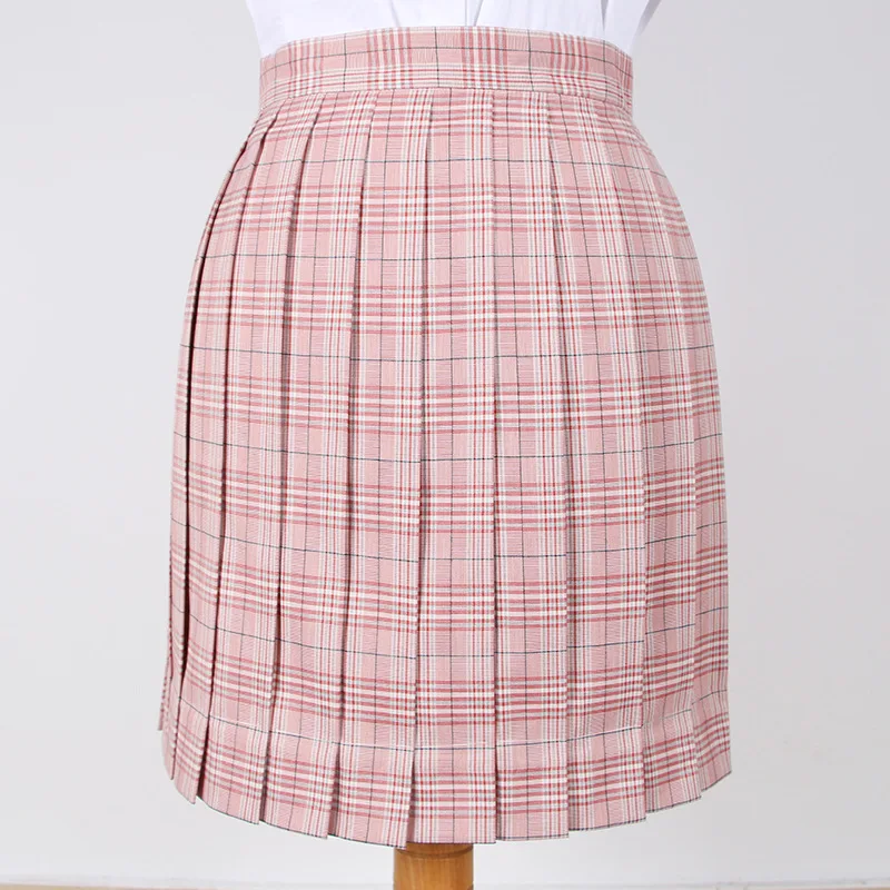 2021 Nieuwe Jk Uniform Student Plaid Rok Vrouwen Kawaii Harajuku Mini Plooirok Koreaanse Uniform Midi Rok Leuke Hoge Taille sexy