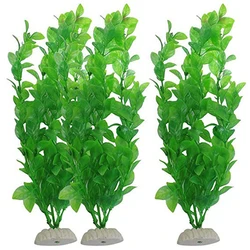 Aquarium Fish Tank Plants Artificial Green Seaweed Vivid Water Plants Plastic Plant Decorations