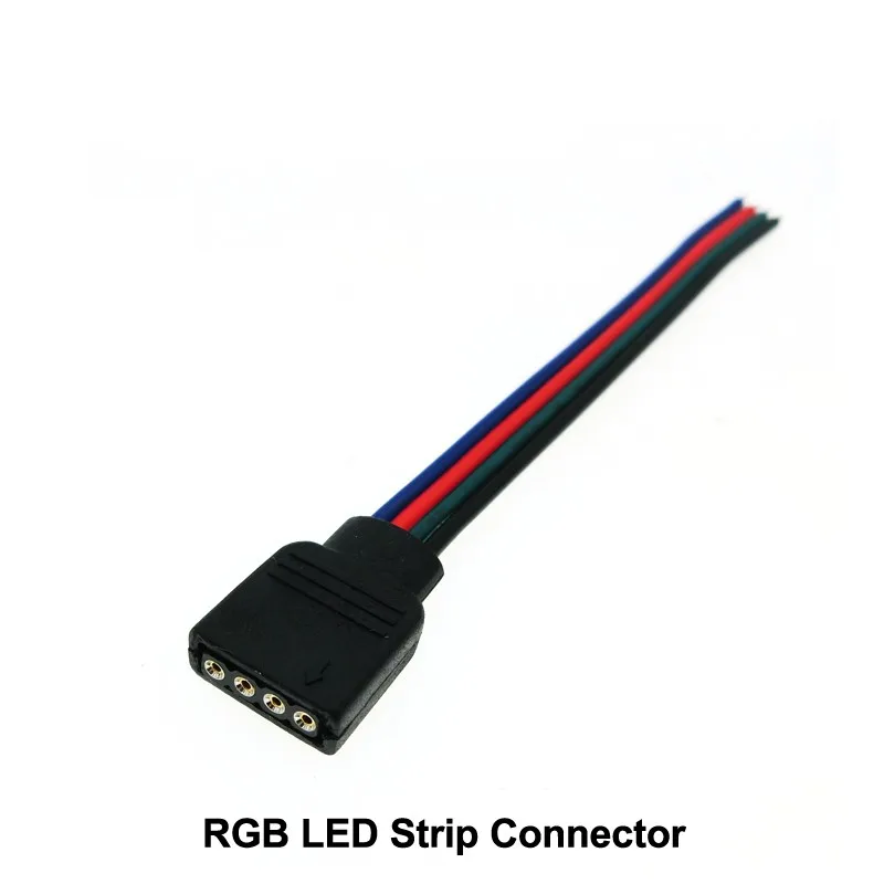 RGB 4pin Connector for RGB LED Strip 5pcs/lot