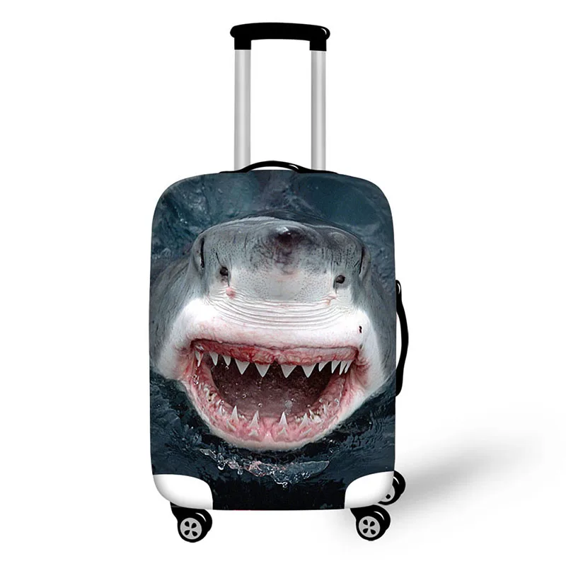 creative design travel protective cover for 18-30 inch trolley suitcase rain dust protector covers Seabed animals