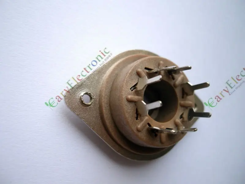 Tubo de vacío estilo Belton de 8 pines, válvula de montaje PCB para EL34 6550 KT88, venta al por mayor y al por menor, 4 Uds.