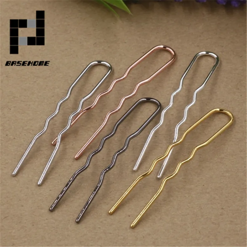 10pcs Metal Copper Hairpins Sticks For Hair Colets Fork Bride Clip Jewelry Accesories Vintage Women Aesthetic Decoration Tiara