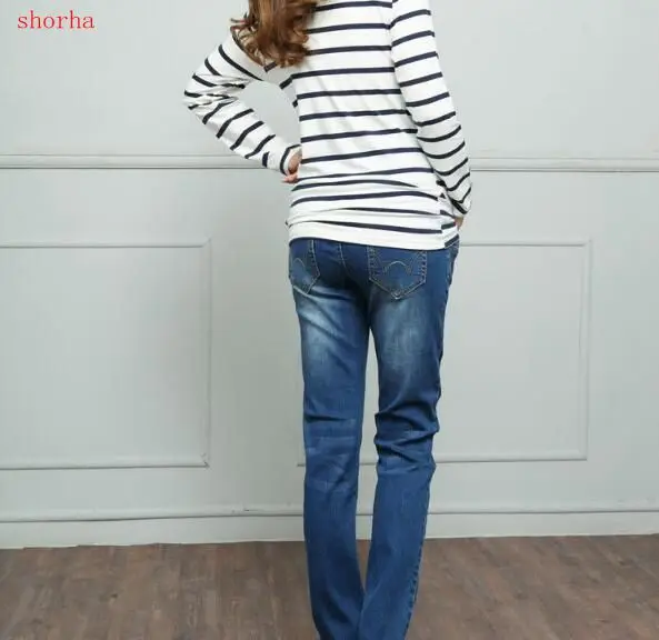 

Jeans Maternity Pants For Pregnant Women Clothes Trousers Nursing Prop Belly Legging Pregnancy Pregnant women with holes in jean