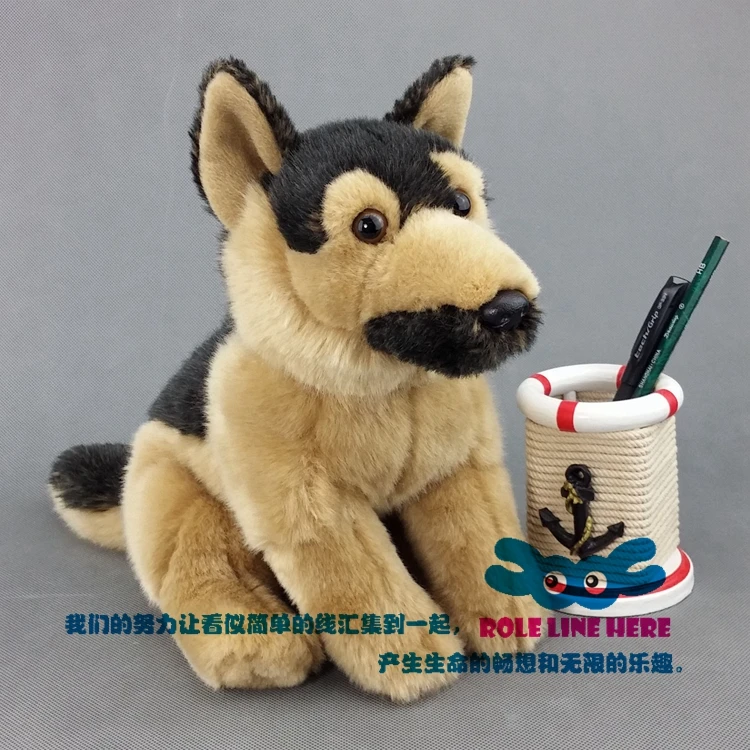 2021 German Shepherd dog Simulation plush toy dog stuffed dolls kids personalized gift christmas