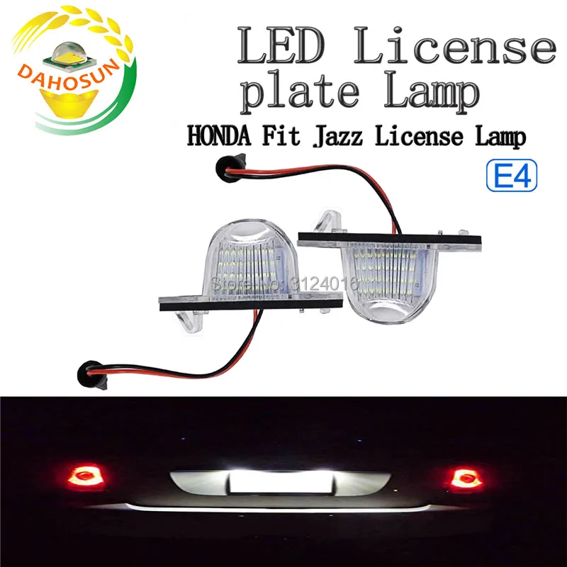 

2PC x dahosun LED License Plate Lights Assembly for Honda CRV Fit Jazz Crosstour Odyssey